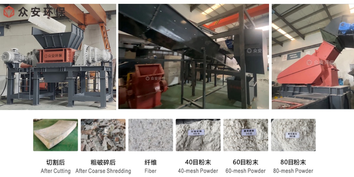 眾安環(huán)保廢棄風(fēng)電葉片處理生產(chǎn)線，為可持續(xù)未來(lái)按下“快進(jìn)鍵”